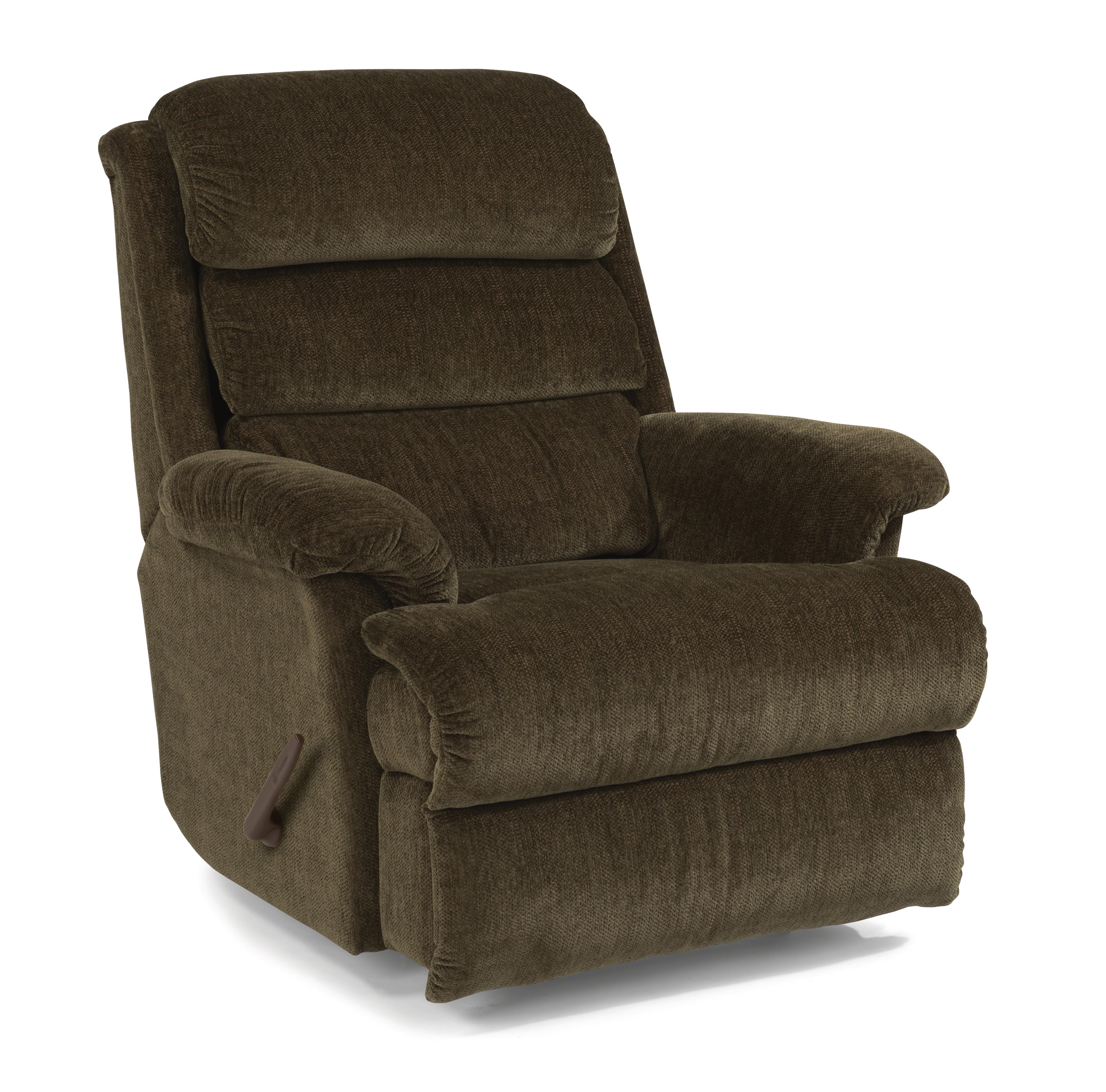 Flexsteel Accents Yukon Swivel Glider Recliner Fashion Furniture